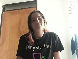 STEPSISTER DISCOVERS HER STEPSISTER MASTURBATING PART 1