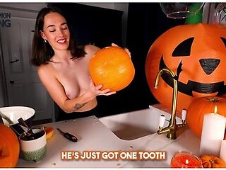 Topless Pumpkin Carving