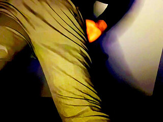 Black sissy cum slut ball drainer 3