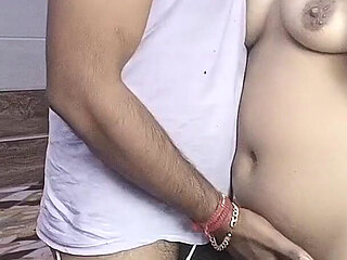 Desi Beautiful Bhabhi Calls the Neighbor's Brother-in-law to Her Bedroom and Fucks Him.