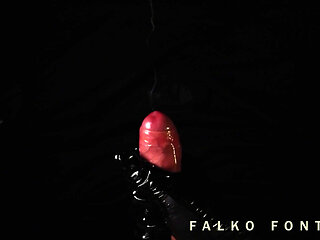 Cumshot in slow motion big cumshot