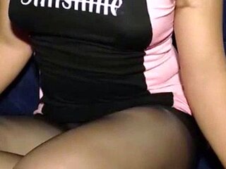 Sensual TS in black Lingerie Part 2