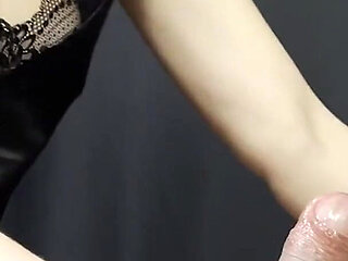 Orgasm in a Chastity Cage and Another One After Being Released