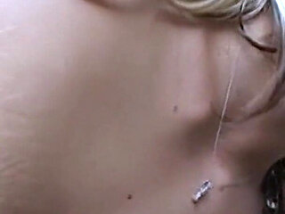 Blonde Babe Double Stuffed by Throbbing BBC - Leaking Everywhere