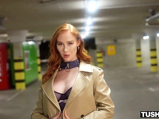 Red Hot Redhead Lenina Gets Her Cute Ass Filled Up - Le...