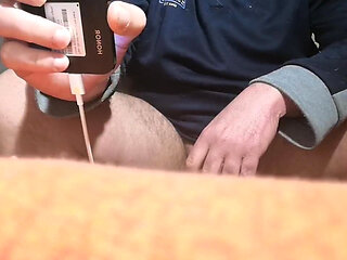 I Piss Three Times and Jerk off My Cock for 160 Minutes!