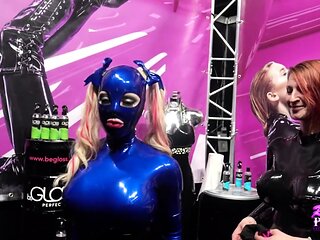 Amateur fetish BDSM action with redhead