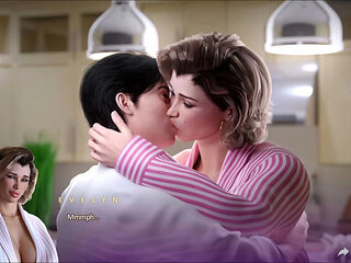 Mature MILF Landlady Seduced by Tenant for Hot BBW Sex - NaughtyGameplays 3D Animation