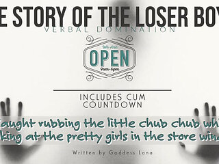 AUDIO ONLY - The loser boy with the little chub chub meets the super cute cruel girls at the store