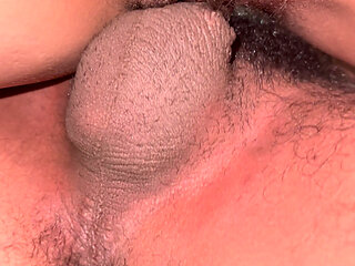 Beautiful hippie with a hairy pussy getting doggy-styled, she loves my big hard cock and I love her beautiful ass