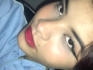 Latina Stepsister Forgot to Put Her Panties on!