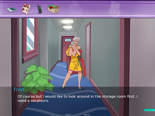 The Secret of the House #11: Helping My Hot Landlady with the Washing Machine - by Eroticgamesnc