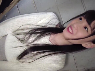 Delicate Gulp Bliss with a Tiny-curve Dark Haired Tease on a Sweet Oral Date Part.1