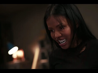 Ebony Monstergirl Vampirism - Canela Skin &amp_ Barbie Rous Lesbian Vampire Sex