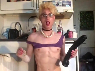 Skinny Blond Whiteboi Bitch Jes Exposed