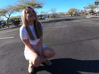 The guy made a present for the sexy girl Lexie Fux.