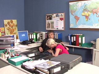 Teen Trainee Fucked by the Boss!