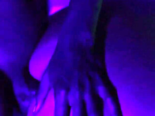 Semaj Media Natalia Sucks & Fucks Under a Blacklight!!