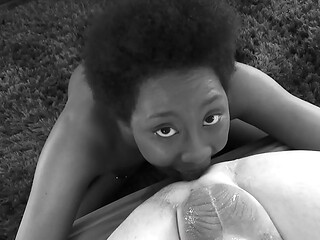 Licking Qutie - Newbie Babe Deep Rimjob &amp_ Facial