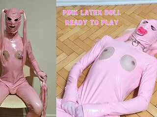 Pink Latex Doll Ready to Play