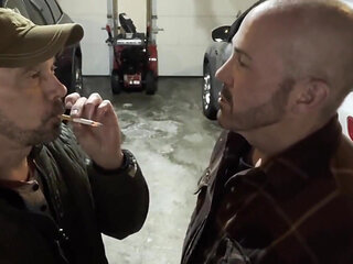 Stepdad Sharing a Smoke
