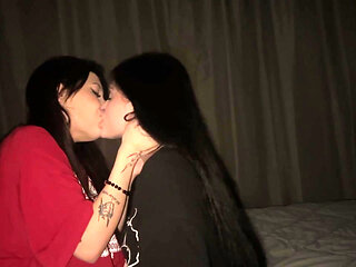 "OH, NO" MY STEPSISTER FUCKED ME HARD IN THE SCISSORS. LESBIAN SEX
