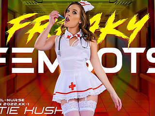 Naughty Fembot Nurse Katie Kush Makes You Feel Better with Her Holes ~ Free Full Scene