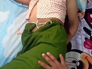 Desi Bhabhi Doggy Style Hardcore Sex with Her Husbands friend, Indian Chubby Bhabhi Hairy Pussy Fuck