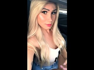 Hot Blonde Babe Solo Masturbation