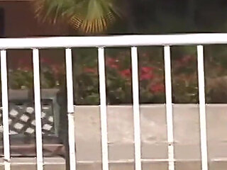 Wild Public Exhibition with Petite Spinner Freak