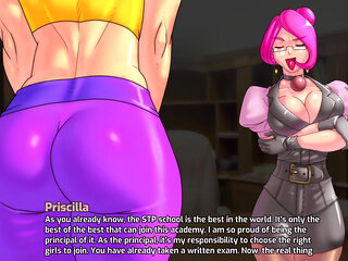 Principal Changed Her Mind After My Pants Are Off - Sissy Maker Delux Cartoon Gameplay
