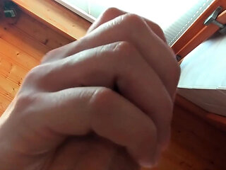 Massaging My Cockhead Until I Cum