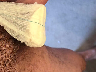 Double Vintage Sanitary Napkins Kotex Super Tabbed and Overnites Big Pads