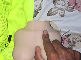 FIRST ANAL SEX WITH SEX DOLL