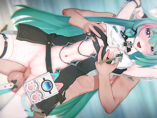 [NTE] Mint'_s &quot_CONTAINMENT BREACH&quot_: Bound Catgirl &amp_ POV Threesome DP (4K/60FPS)