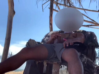 ASIAN DICK MASTURBATE IN PUBLIC BEACH