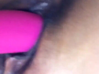 I Was Alone so Decided to Treat My Pussy by My Fav Toy