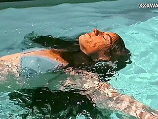 Sexy Naked Erotics With In The Pool With Lana Lelani