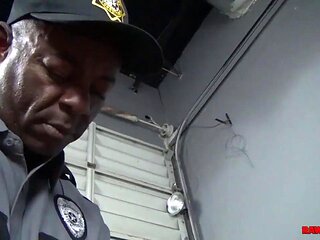 Muscular black man is fucking a pale guy