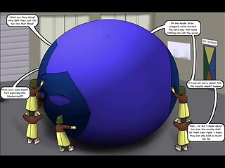 Violet in the juicing room (alternate end)