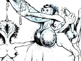 vintage erotic drawings