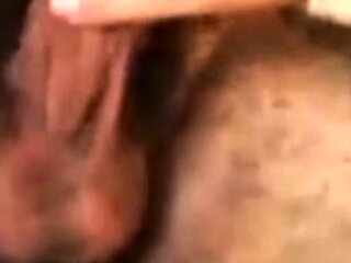 HAIRY LATINO DADDY BEAR STROKES HIS FAT COCK