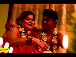 Marriage Night Romantic Sex with New wife! Real Suhagrat Sex