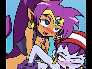 [PeachyPop34] Futa Shantae &amp_ Rottytops x Risky Boots