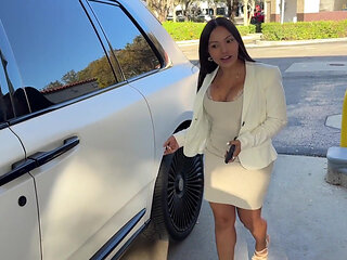 Horny Latina Gets Pick up & Fucked in Teddy Tarantino's Rr