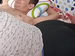 Sucking Lying Down