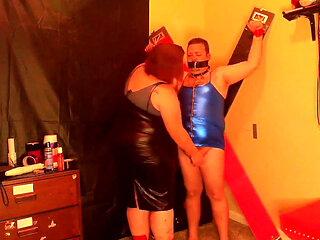 Mistress M and sissy slave 2