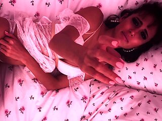 Brunette babe chelsea french solo masturbation