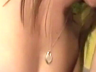 Horny Brunette Babe Fingers Dripping Pussy and Swallows Throbbing Cock