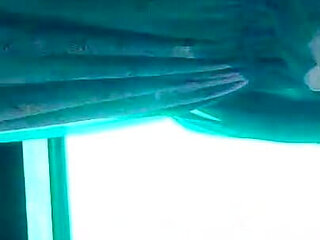 Chu Married Woman Training Mayu No73 Aquarium Exposure Date in a Nude Sheer Dress